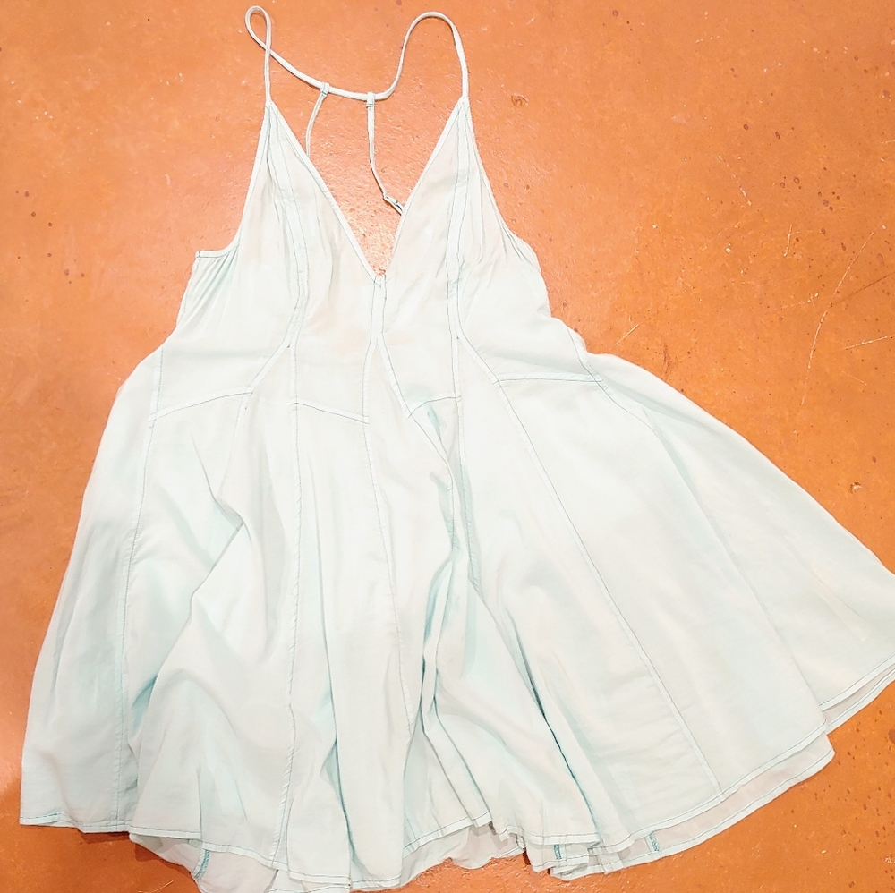 NWT Blue Free People Slip Dress size small